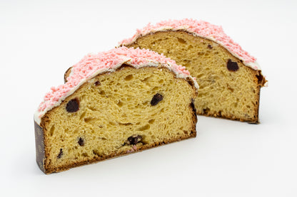 Colomba Fragola e Cioccolato Bianco