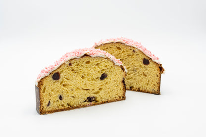 Colomba Fragola e Cioccolato Bianco