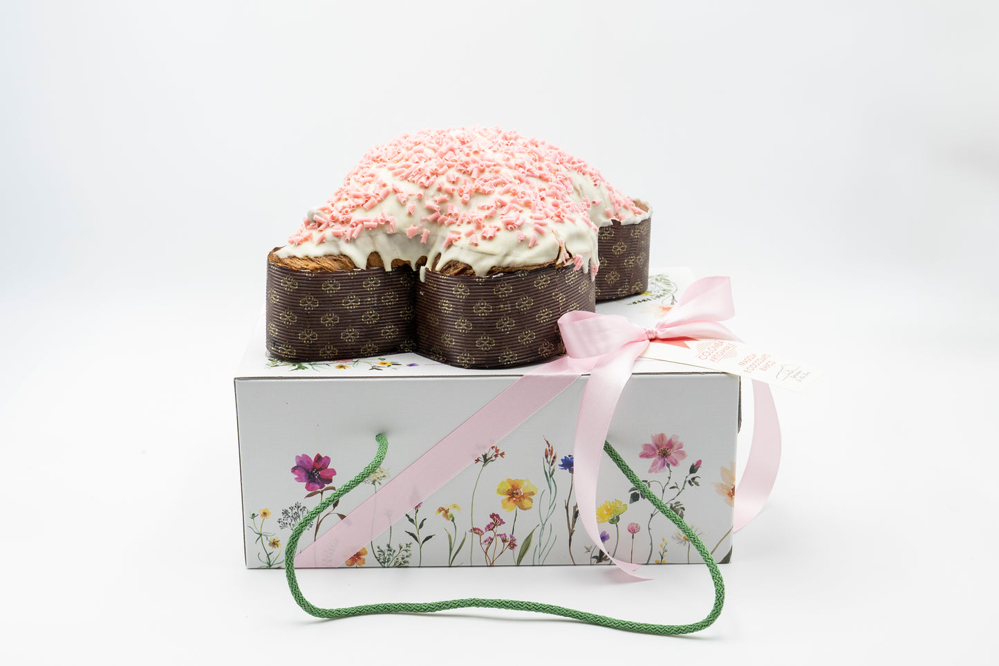 Colomba Fragola e Cioccolato Bianco