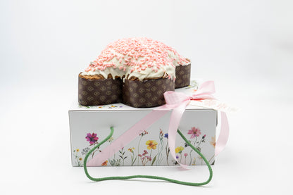 Colomba Fragola e Cioccolato Bianco