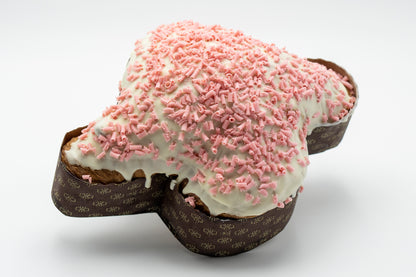 Colomba Fragola e Cioccolato Bianco